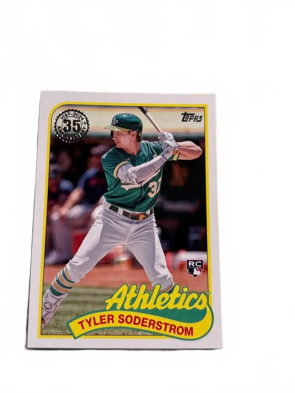 Tyler Soderstrom 2023 Topps Athletics Rookie Baseball Card #